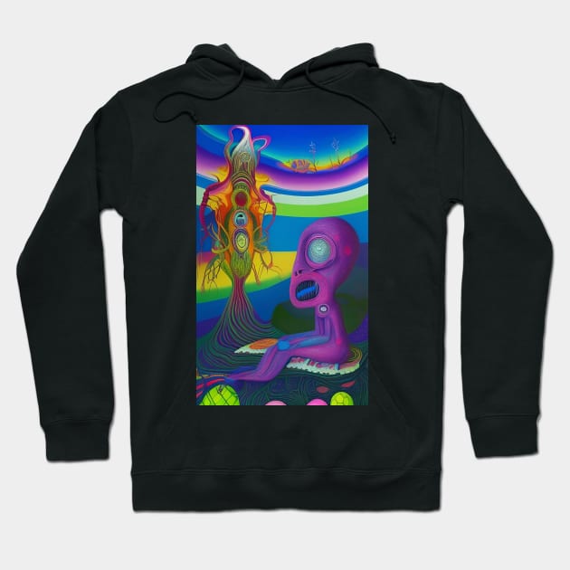 Art Hoodie by Psychedeers